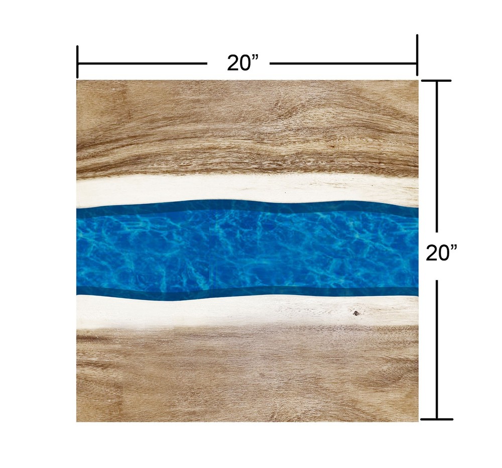 Natural Solid Wood Slab Table Top Rectangle DIY for Live Edge Coffee Side Table