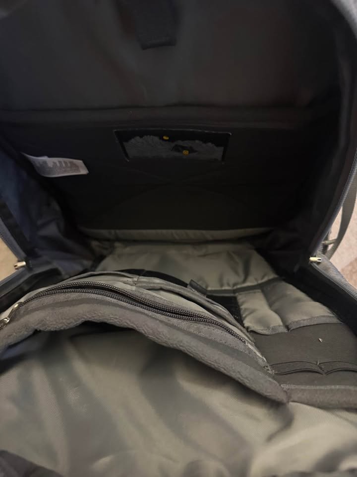 North Face Main Frame Backpack Grey