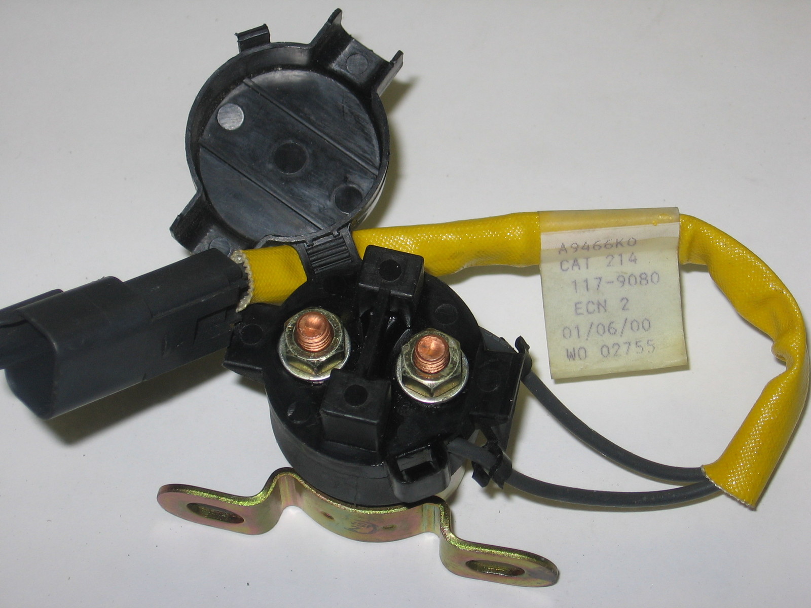 Caterpillar 117-9080 - 12 Volt Solenoid Electric Switch Military -Marine 1179080