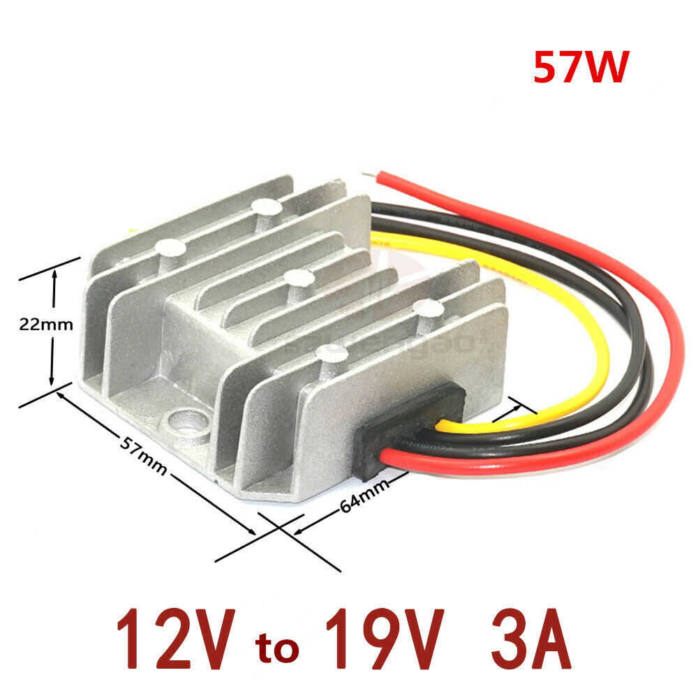 12v to 19v 3A 57W car DC boost module power module