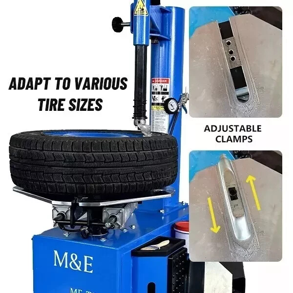 M&E Tire Changer Machine Wheel Changer Machine Wheel Balancer Clamp Tire Machine