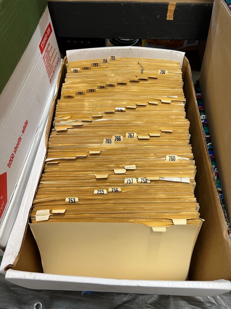 SAMS Photofact Folder Sets 749-795