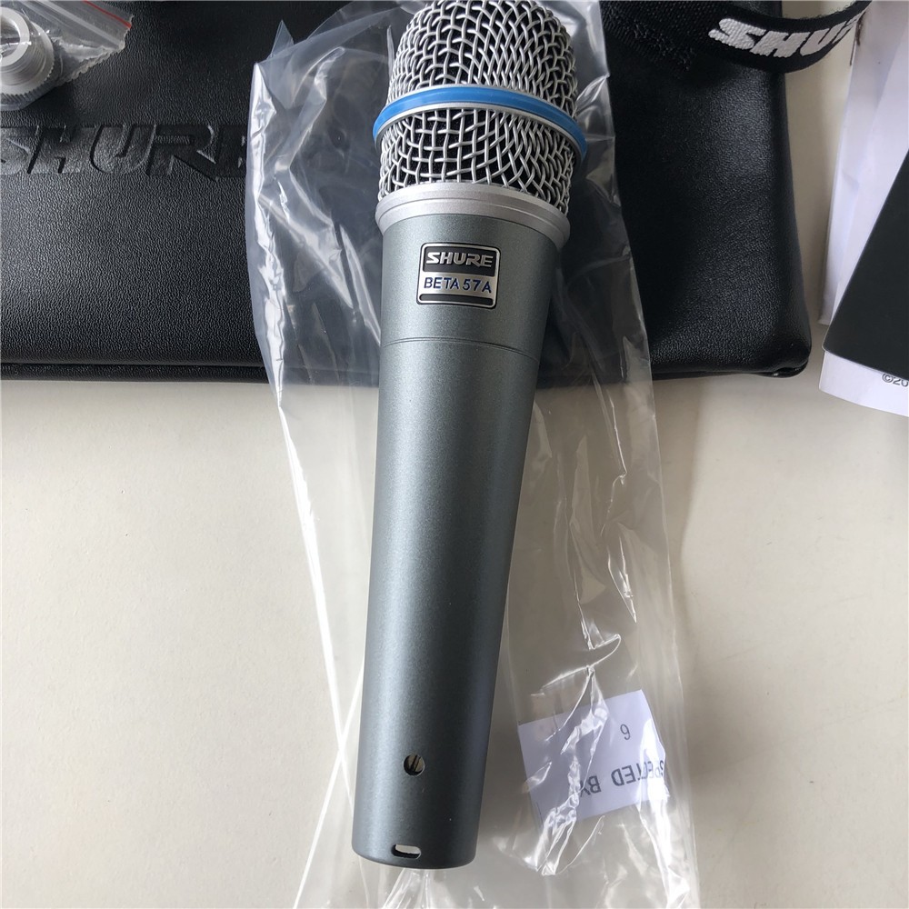 Opened Beta57A Supercardioid Dynamic Instrument Vocal Microphone No Cable