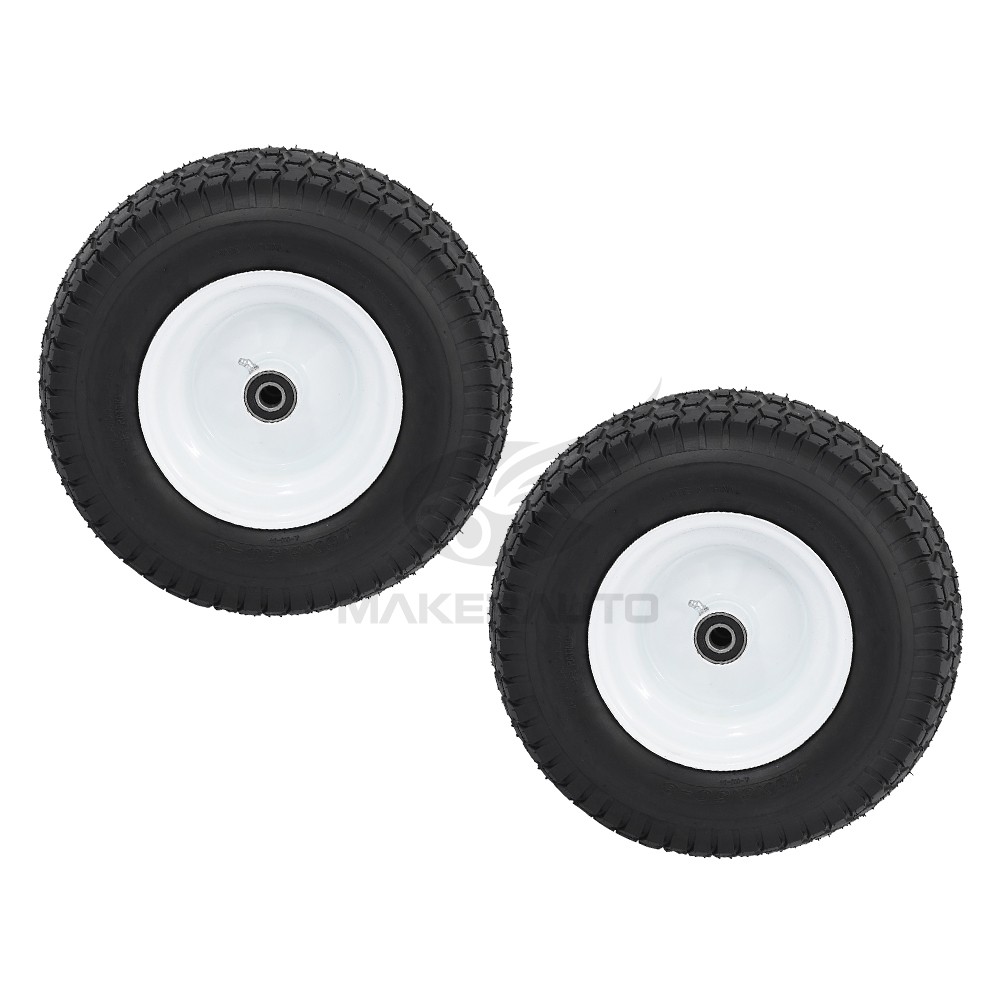 16x6.50-8 Lawn Mower Garden Tractor Tires & Wheels 4 Ply 16x6.5-8 Tubeless