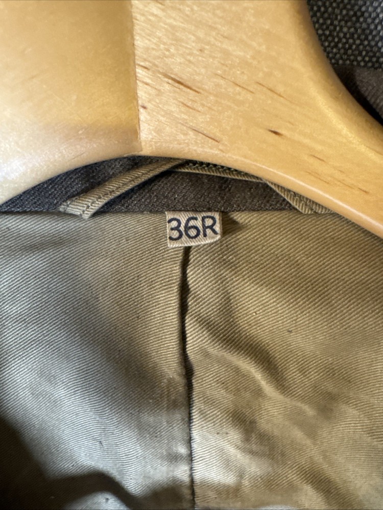 Vintage WW2 Jacket Size 36R 3rd Army Patch