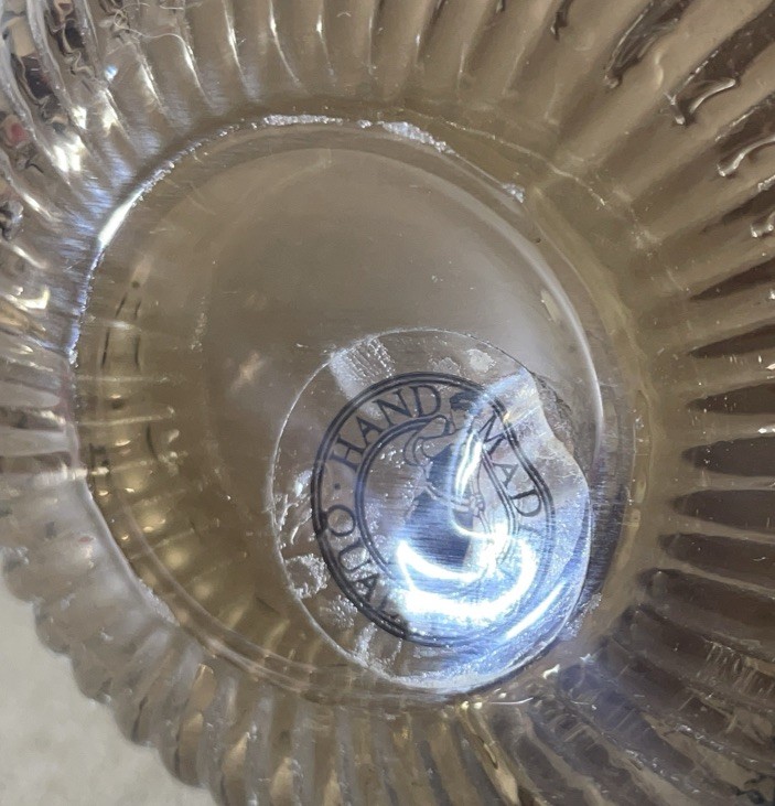 Art Glass Perfume Bottle.