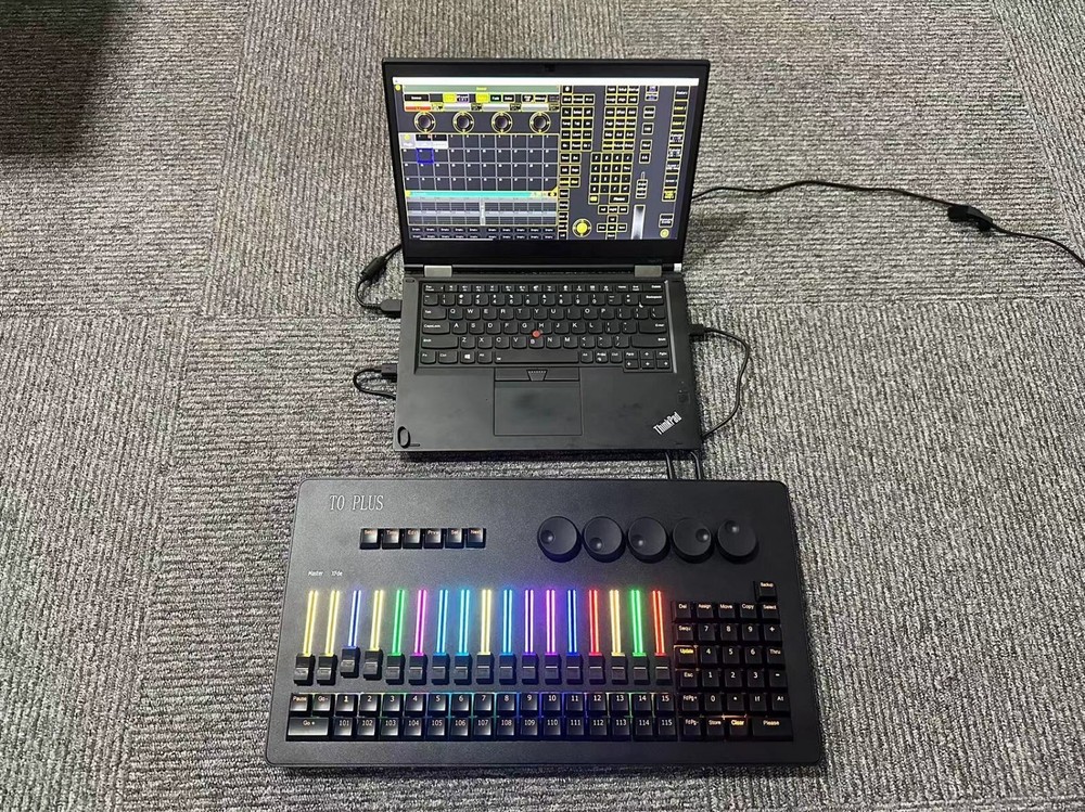 T0 PLUS Lighting Console Stage DMX512 Controller LED DJ Lighting Mini Console