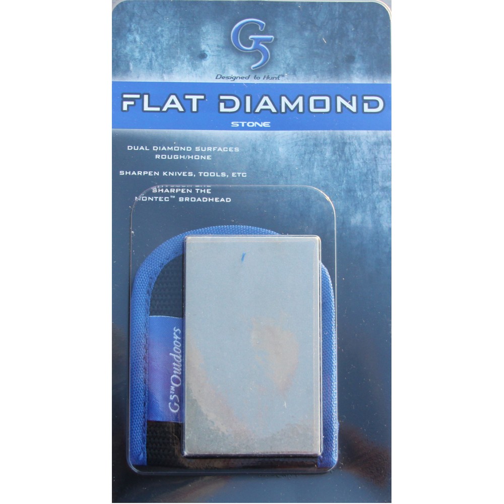 G5 Flat Diamond Stone Broadhead Sharpener #00122 Knife Tools Montec