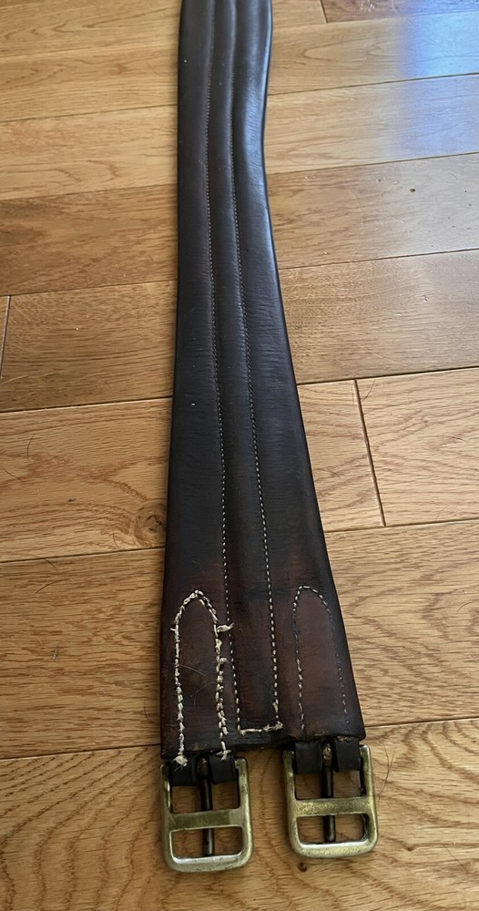 52 Inch Single Side Elastic Brown English Girth