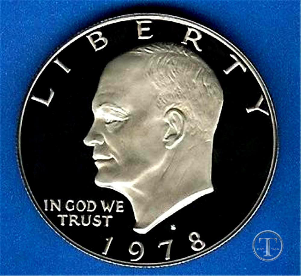 1978 Proof Eisenhower Dollar - Deep Cameo