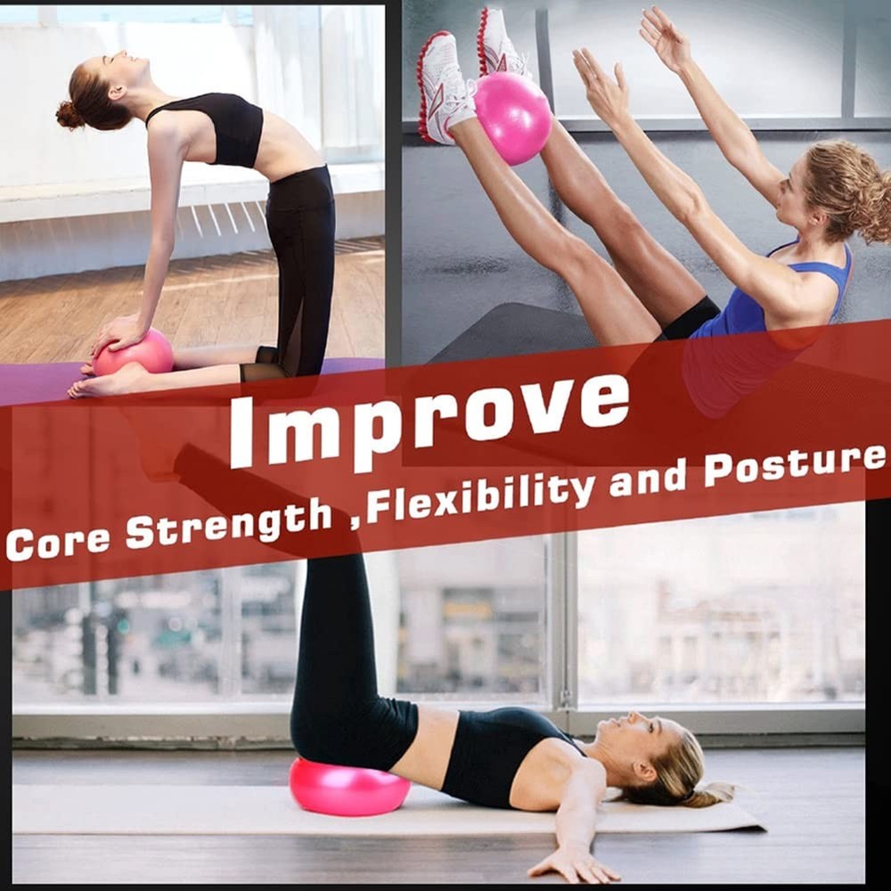 9 Inch Exercise Pilates Mini Exercise Barre for Yoga,Stability Exercise Train...