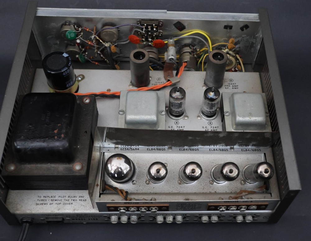 Eric Engineering 2160 6BQ5 Push Pull Integrated Tube Amplifier Plug and Play