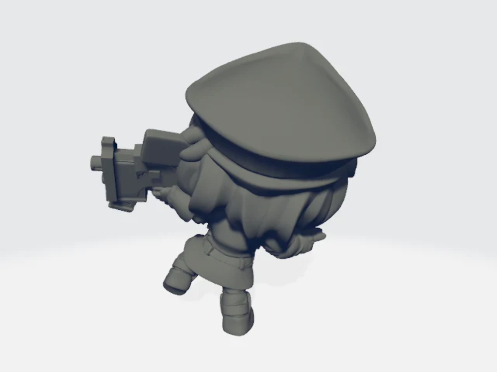 Chibi SoC - Commissar Cosplay Guard