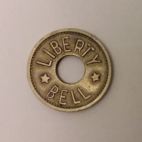 Liberty Bell 5 Cent Trade Token 21mm