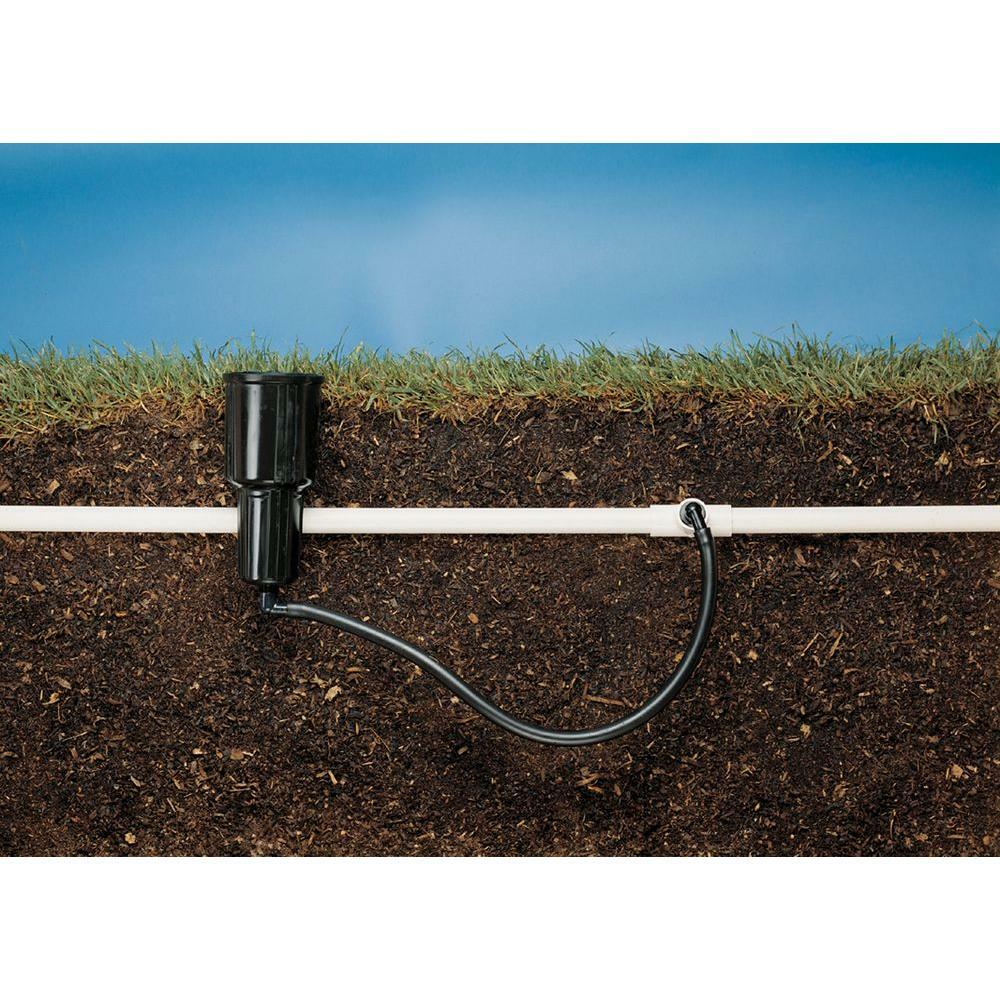 Rain Bird Swing Pipe 50 ft. Coil Sprinkler Installation Polyethylene Material