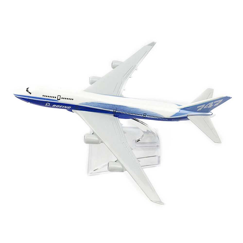 1:400 B747 Prototype Plane Model Airplane Simulation Aircraft Collection 16cm