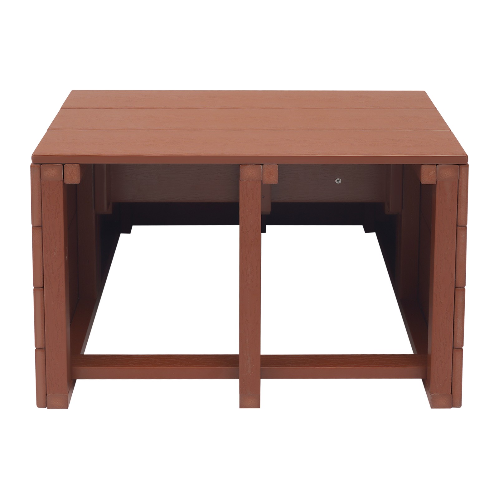 2-Step Hot Tub Step Bathtub Steps, Spa Steps, Hot Tub Stairs Reddish Brown