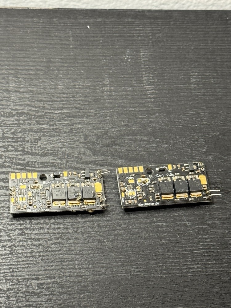 2 - BL-Ctrl V2.0 Mikrocopter Brushless Speed controllers ( Quantity 2)