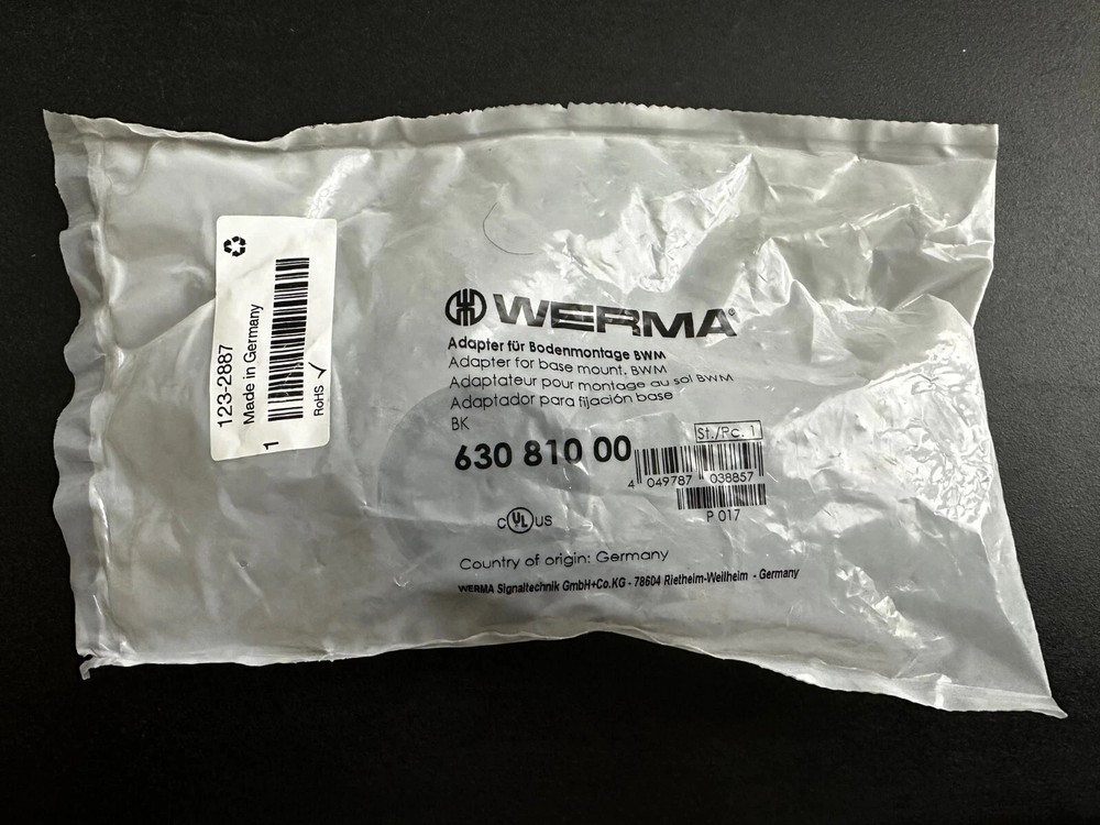 Werma 630 810 00 (barcode: 4049787038857) adapter for basic mounting BWM