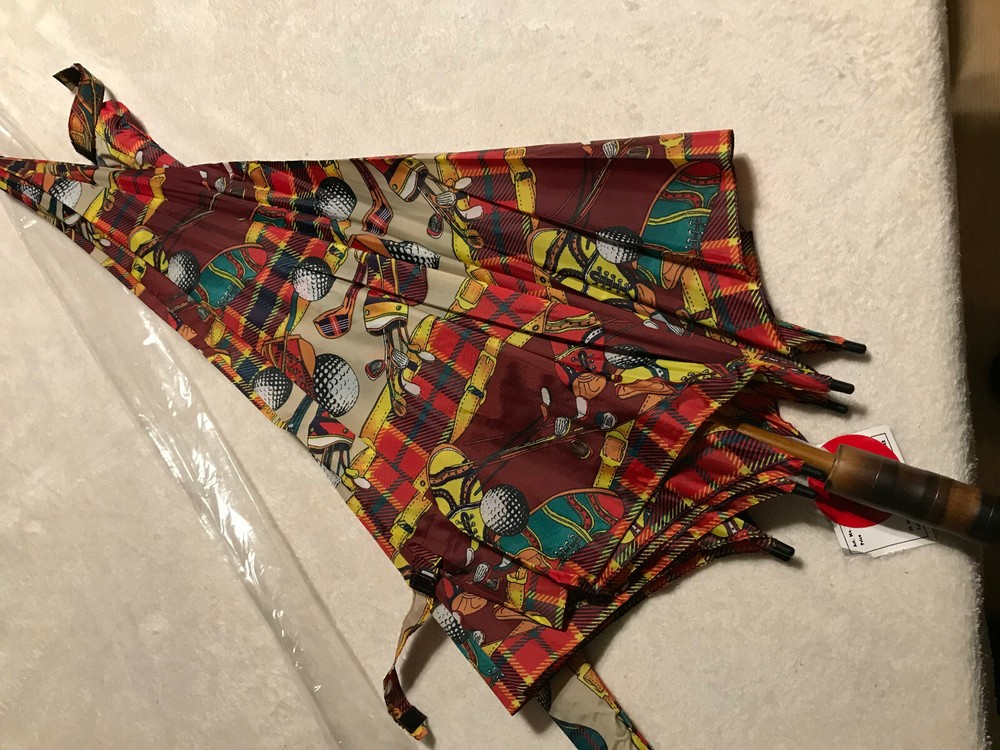 Charming Co Ltd Windproof Golf Umbrella Golf Themed NEW