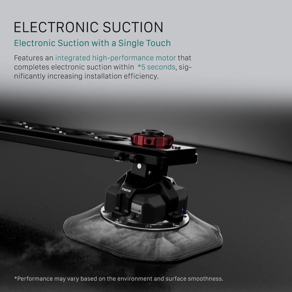 TILTA HDA-ESC Electronic Suction Cup 4.5" Multi-Functional ( Internal Batteries)