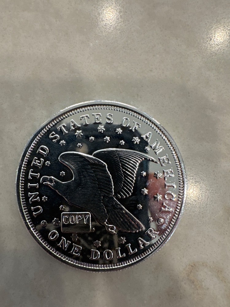 1856 One Dollar COPY No Silver