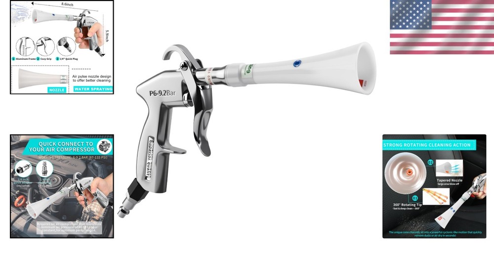 High Pressure Tornado Car Cleaning Gun