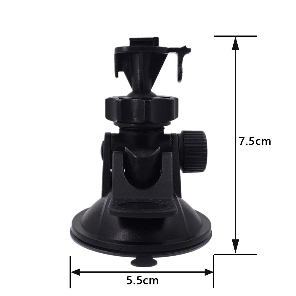 iSaddle CH02A YI Dash Camera Mount Holder Vehicle Video Suction Base