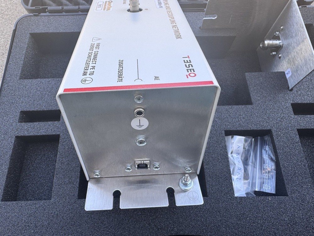 TESEQ CDN USB/p-10 Coupling Decoupling Network EMC Test Unit + Case Cal Adapter