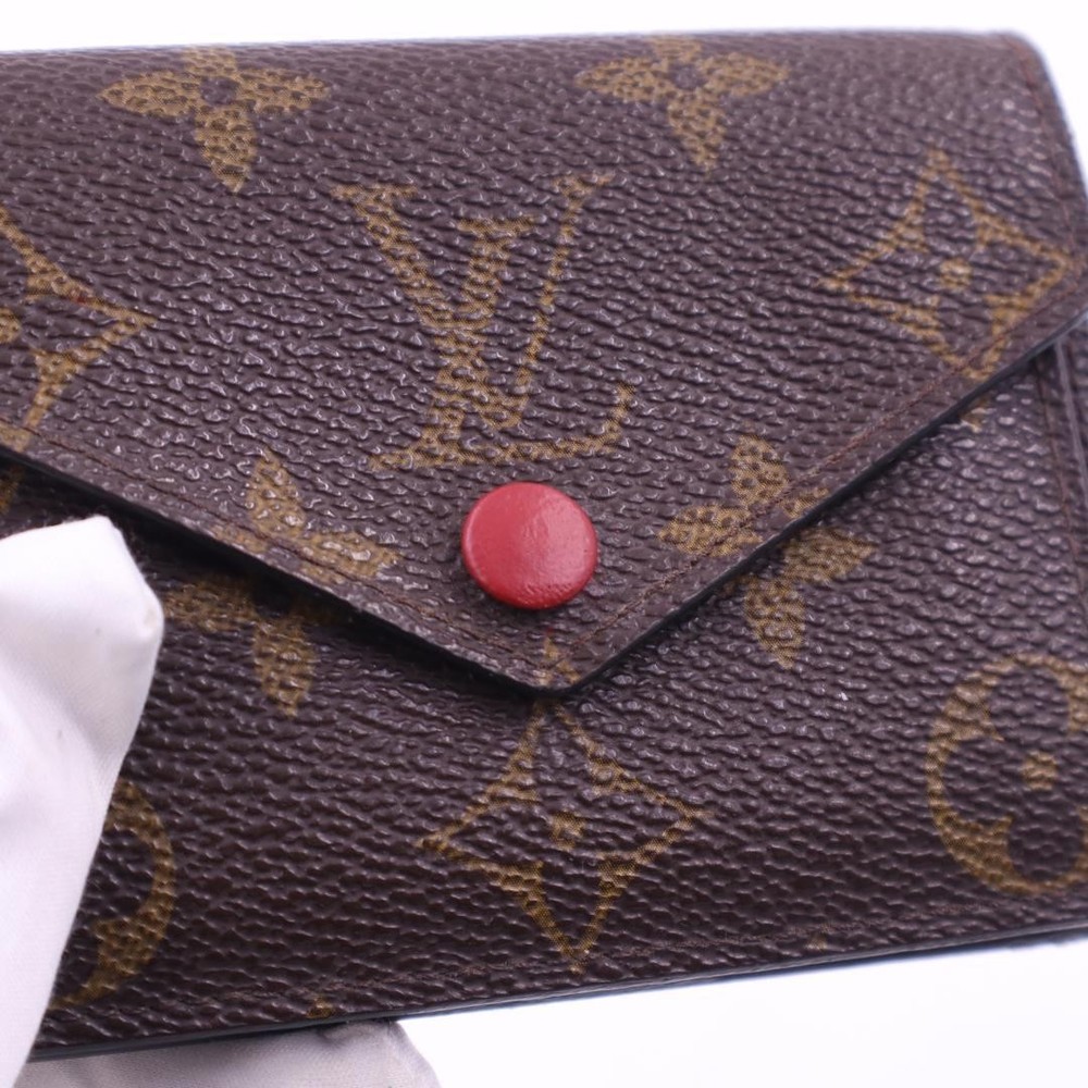 Louis Vuitton Monogram Portefeuille Marie Bi-fold Wallet with Initial Marks