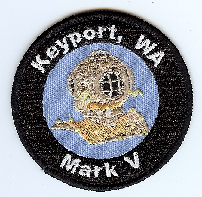 Keyport - Mark V 3 inch patch BC Patch Cat No C6837