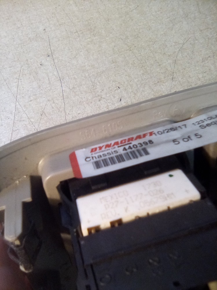 Peterbilt S64-6105 Dash Panel