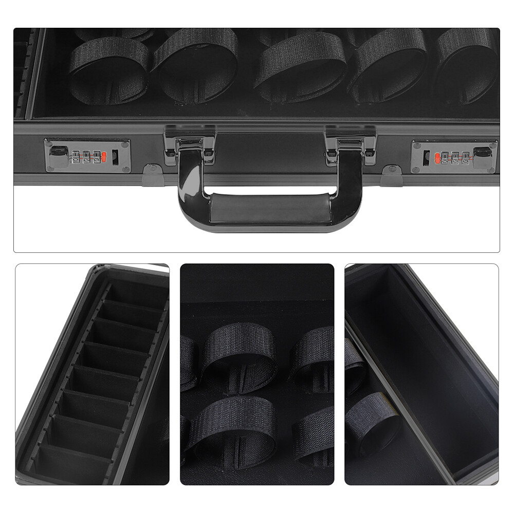 Black Barber Case, Barber Carrying Case, Professional Barber Case