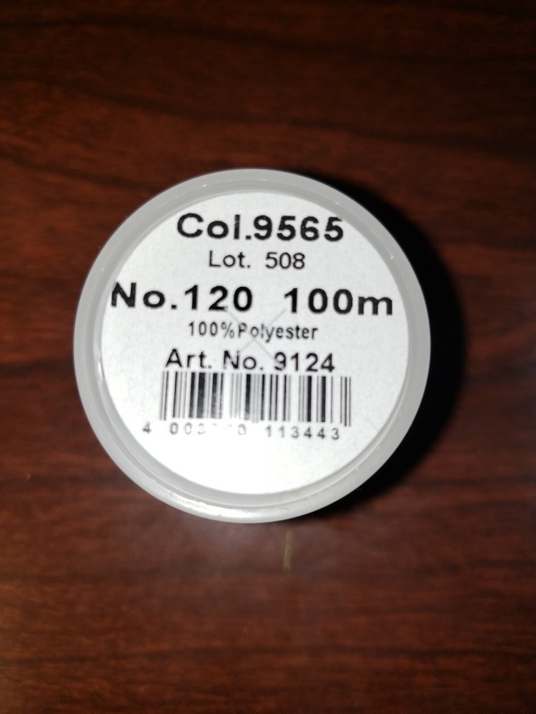 5 SPOOLS Madeira Aerofil Snap Spool Polyester Thread- 100M #9124/9565 BLUE