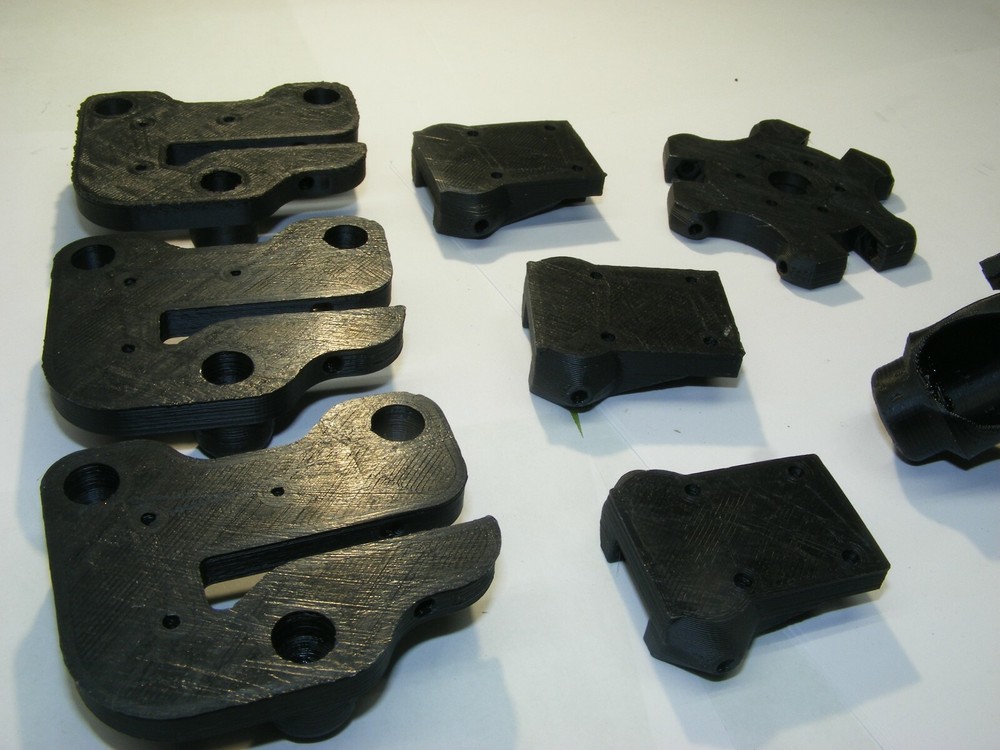 QTY 2 SETS KOSSEL PLASTIC SET KIT EFECTOR REV B 3D PRINTER USA PRIORITY SHP