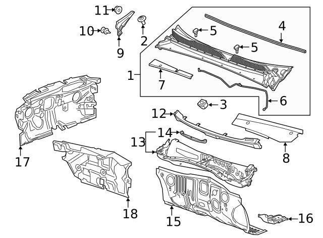 Genuine GM Extension Panel 84612565