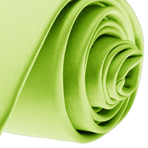 K. Alexander Skinny Ties - Multiple Solid Colors - Classic 2" width Pear Green