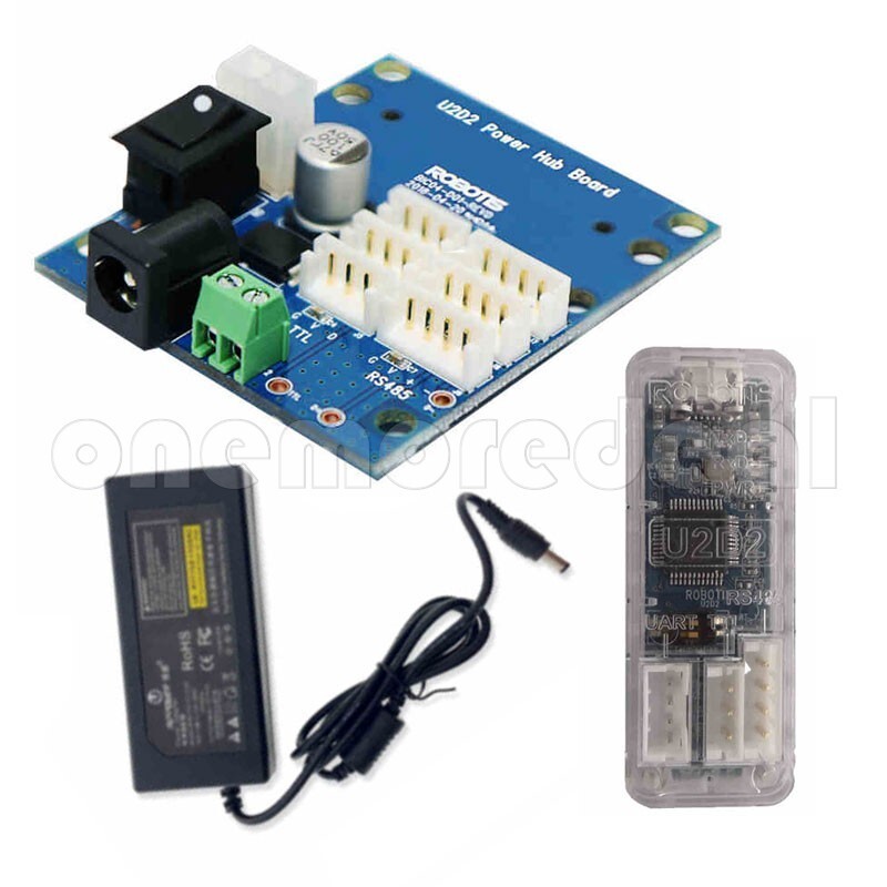 Dynamixel Starter Set+U2D2 Power Hub Board+U2D2 USB Converter+Power Adapter lot