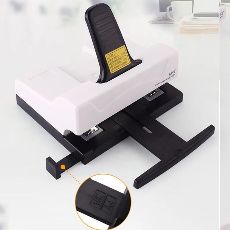 50ST Double Row Heavy Duty Stapler Double Head Universal Binding Machine