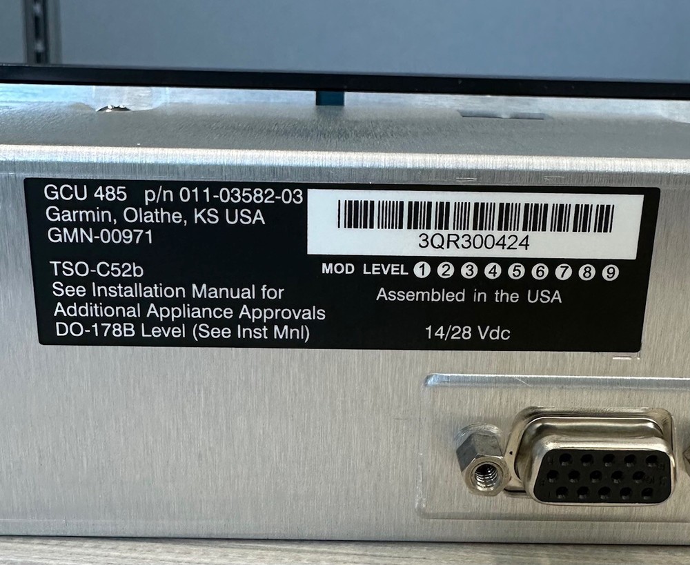 Garmin GCU485 Autopilot Control 2 Button **New Inventory Surplus**