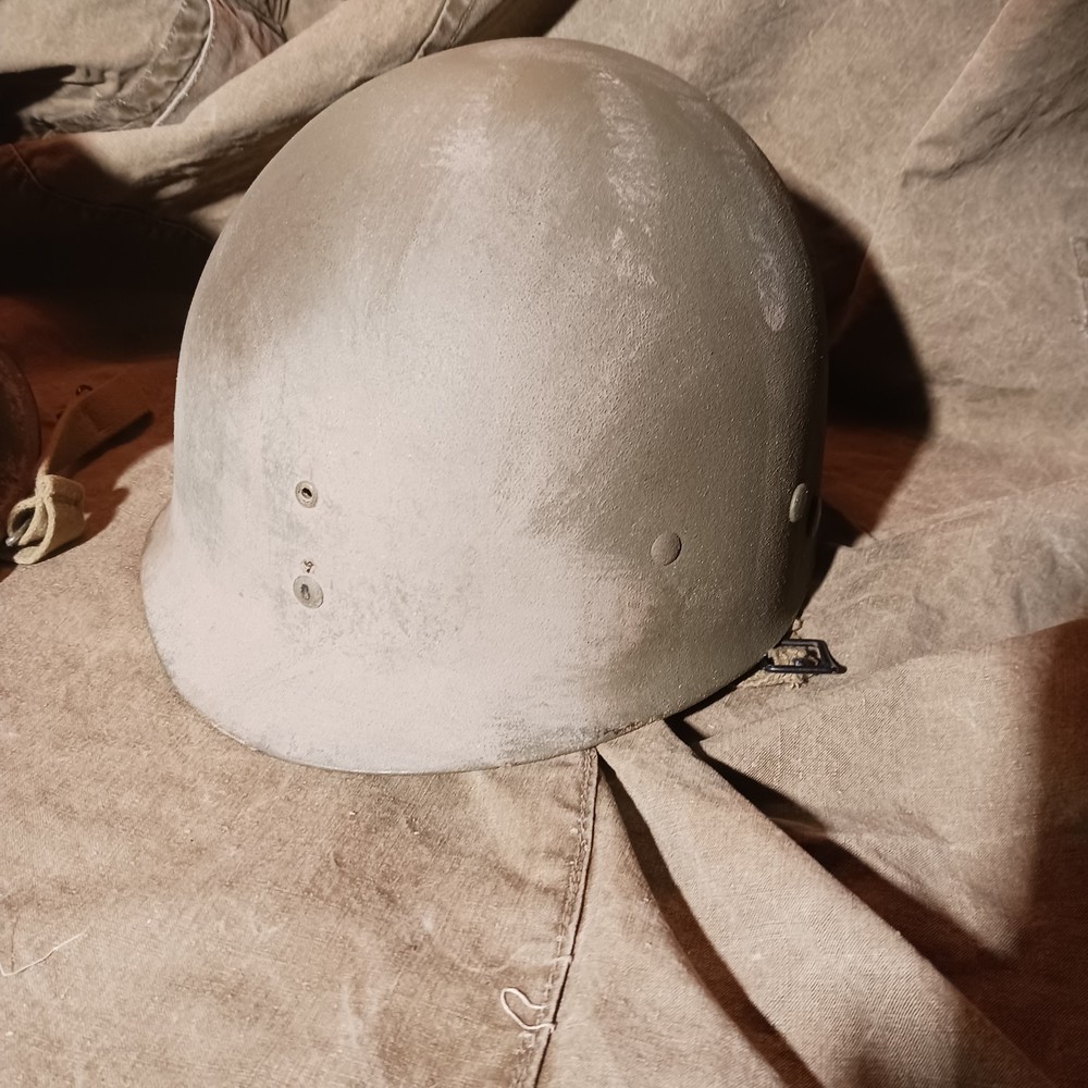 Front Seam M1c Helmet ATF Restored