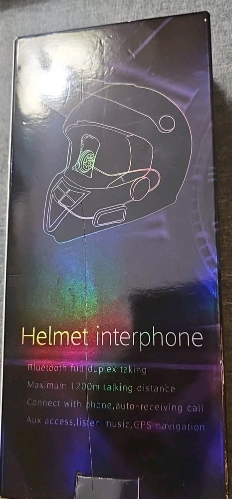 Intercom For Motorcycle Helmets V6 Plus With Bluetooth Brand New