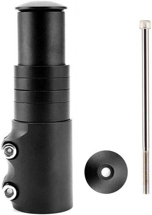Bike Handlebar Riser Bicycle Fork Stem Raiser Extender Head Up Raiser Aluminu...
