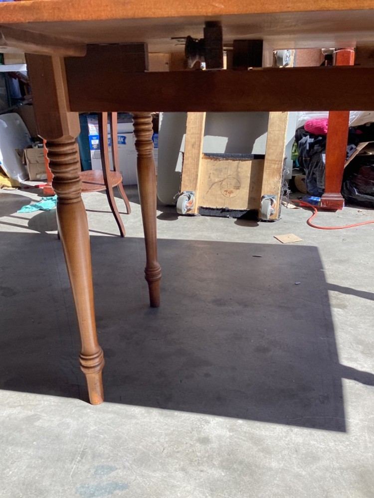Large Hitchcock Drop Leaf Table Beautiful Some Flaws