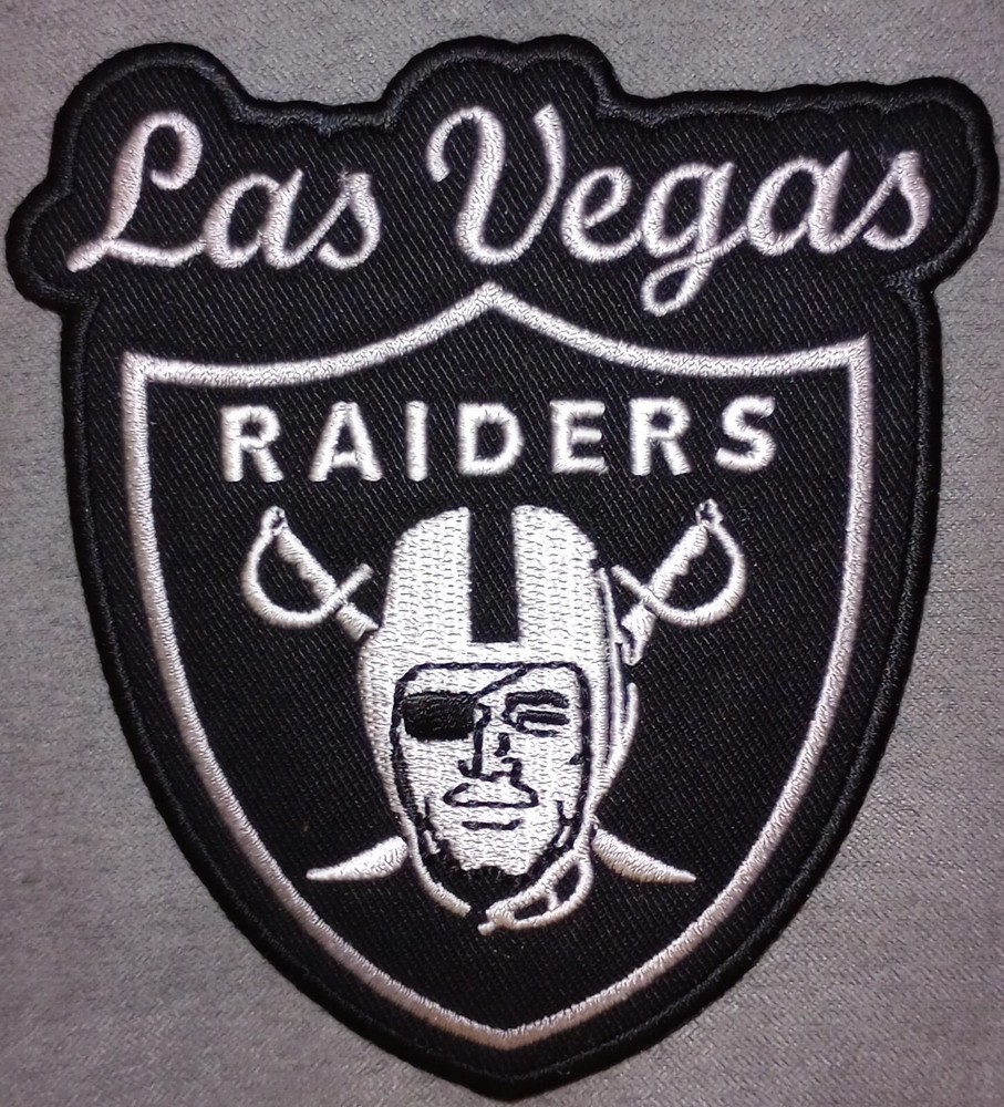 LAS VEGAS RAIDERS EMBROIDERED PATCH