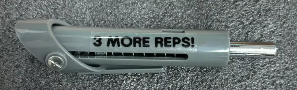 Drop Sets Super Set Gym Weight Stack Drop Set Pin - Do 3 MORE REPS!!