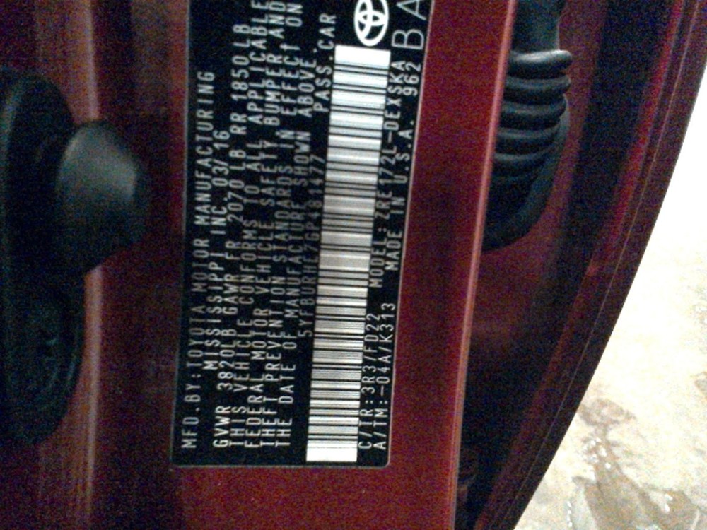 Used A/C Selector Switch fits: 2016 Toyota Corolla automatic temperature control