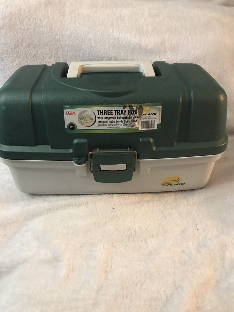 Plano 6103 3 tier Tackle Box Plastic