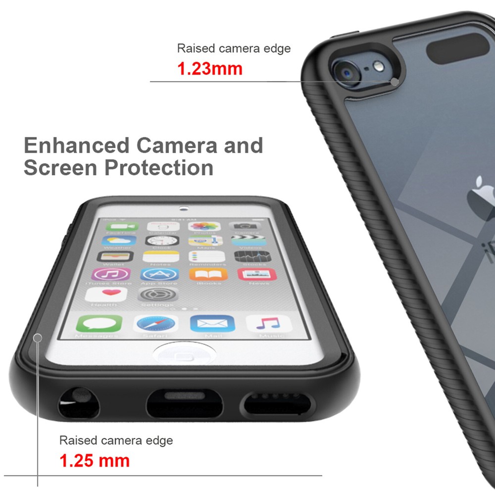 Fr Apple iPod Touch 5/6/7th Gen Rugged Shockproof Case Built-in Screen Protector