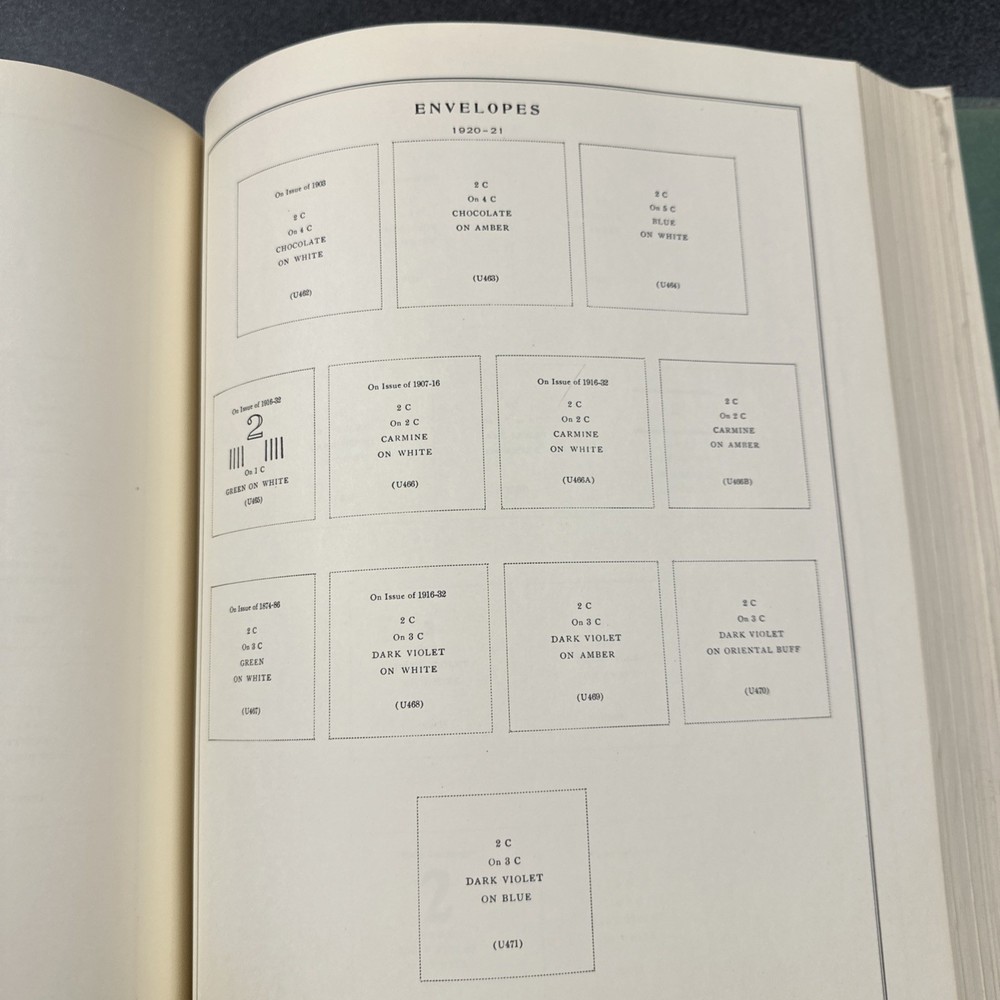 Scott American Stamp Album With Some Stamps Mint & Used